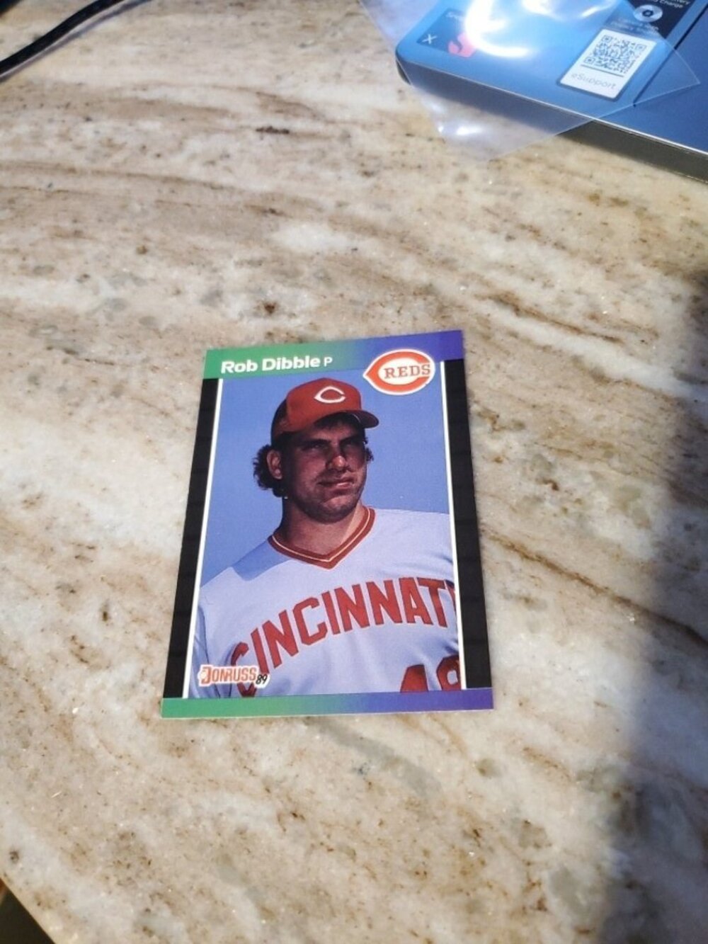 1989 Donruss - Rob Dibble #426 *Denotes* on Back